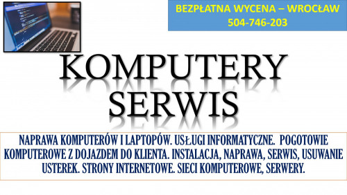 Założenie strony internetowej, Wrocław, cennik, usługi informatyczne
