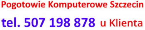 Pogotowie Komputerowe Naprawa u Klienta tel. 507 198 878