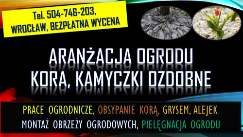 Montaż obrzeża ogrodowe. Tel. 504-746-203 bordery, palisady, płotki