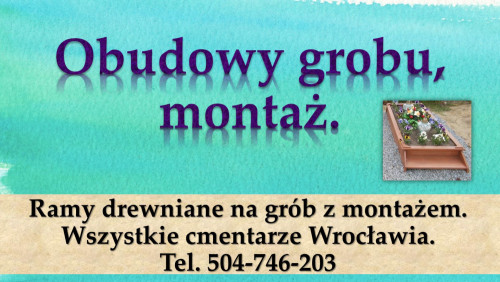 Prace na cmentarzu, Wrocław Osobowice, Grabiszyn, Kiełczowska, cennik