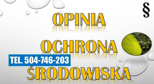 Doradztwo z ochrony środowiska, cennik, tel. 504-746-203. Obsługa.