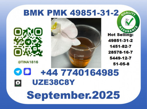 CAS 49851-31-2， BMK PMK Certified Factory Supply