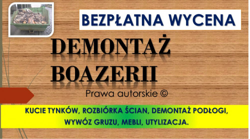 Zerwanie parkietu, podłogi, cena tel. 504-746-203. Wrocław. Remont.