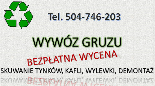 Kucie tynków, cena, tel. 504-746-203, Skuwanie tynku Wrocław, remont