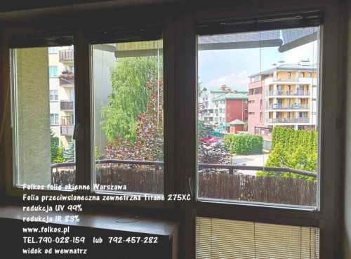 Folia przeciwsłoneczna na okna Sochaczew, Żyrardów, Łowicz -Oklejamy