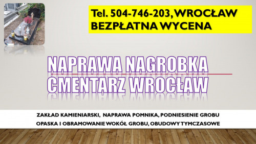 Usługi kamieniarskie cmentarz osobowice, tel. 504-746-203, Wrocław