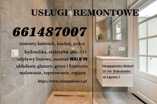 Usługi remontowo-budowlane