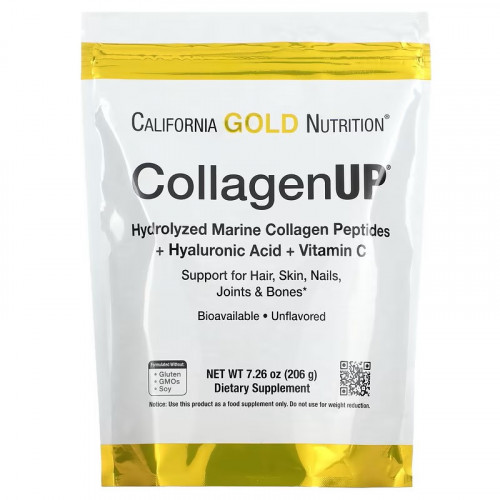 California Gold Nutrition, CollagenUP, hydrolizowane morskie peptydy