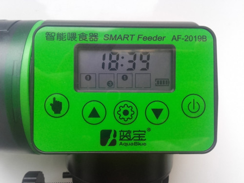 Podajnik pokarmu do akwarium na 4ustawienia na baterie AF-2019B w pude