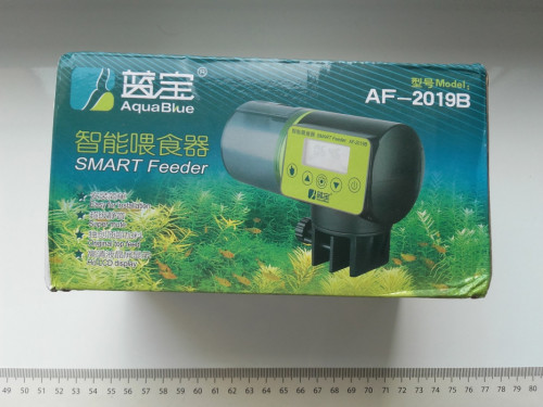 Podajnik pokarmu do akwarium na 4ustawienia na baterie AF-2019B w pude
