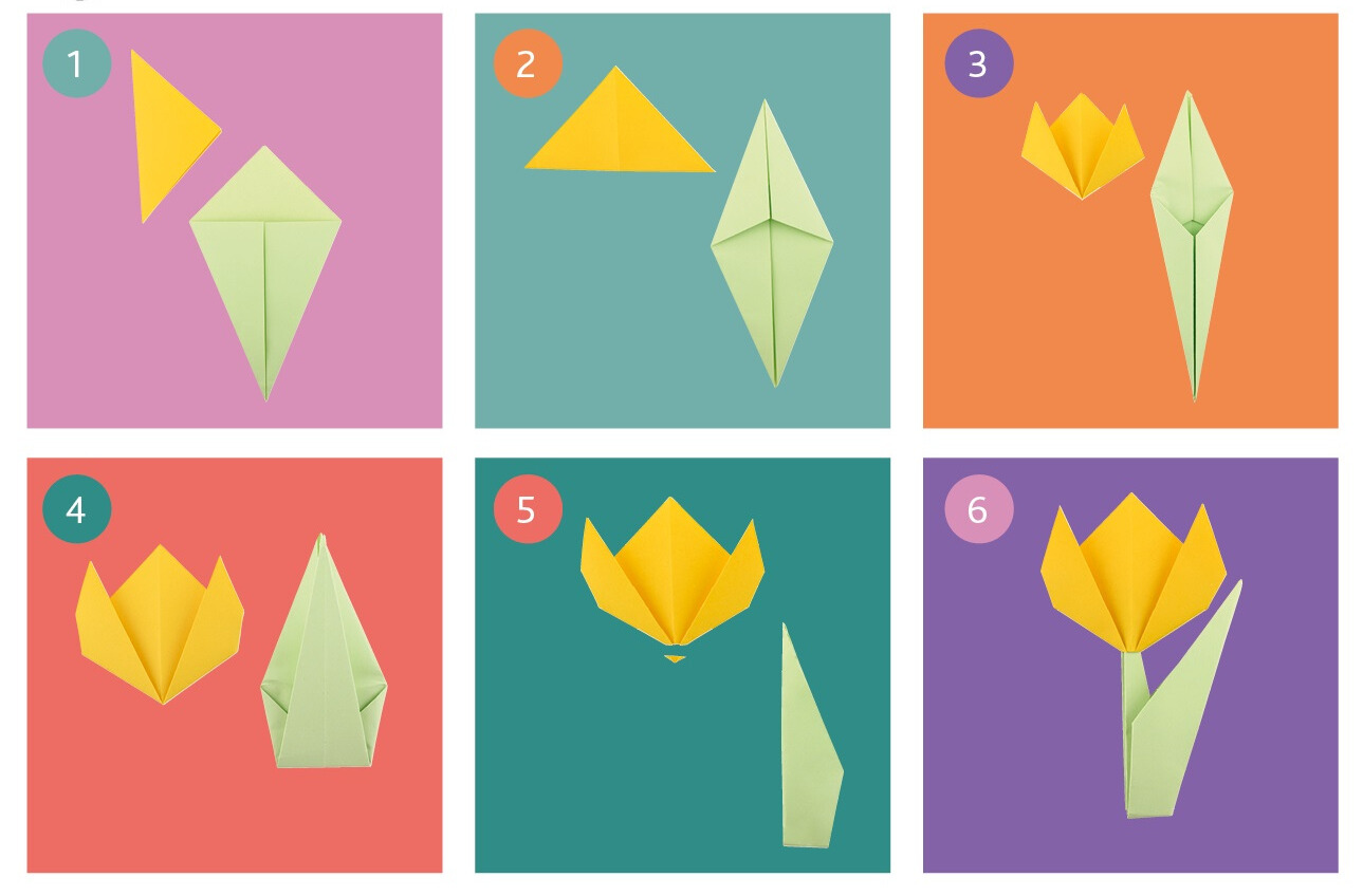 instrukcja_tulipan_origami_dzieci