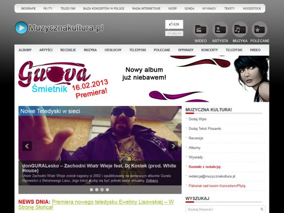 Muzycznakultura.pl - Portal z dobrymi materiałami muzycznymi crowdsourcing
