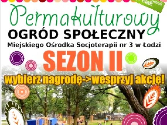 Permakulturowy SEZON II w  MOS w Łodzi polskie indiegogo