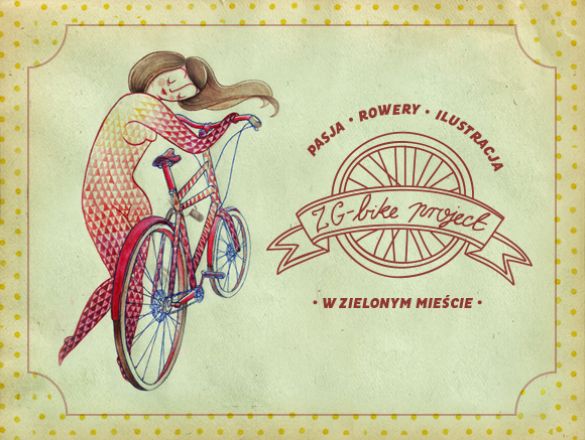 ZG-bike project. Ilustrowana publikacja o kulturze rowerowej.