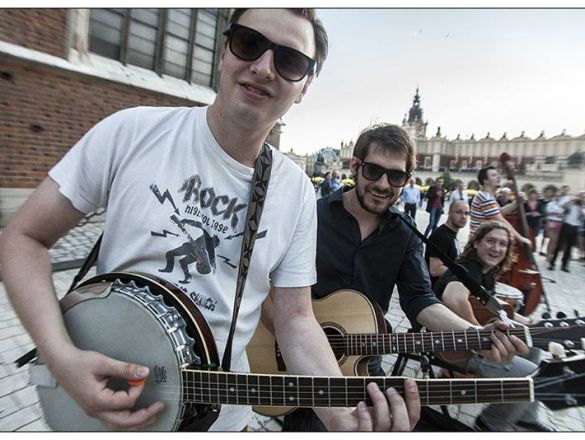 Nagranie płyty zespołu Krakow Street Band! polskie indiegogo