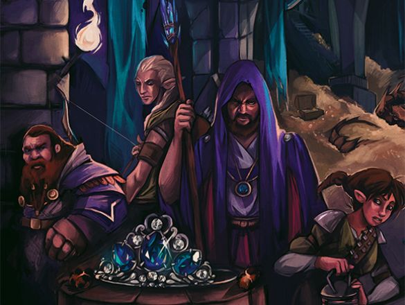 Diadem - klasyczna gra fabularna fantasy ciekawe projekty