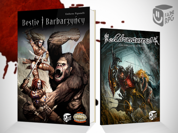 Bestie i Barbarzyńcy / Adventurers! - Fajne RPG ciekawe projekty
