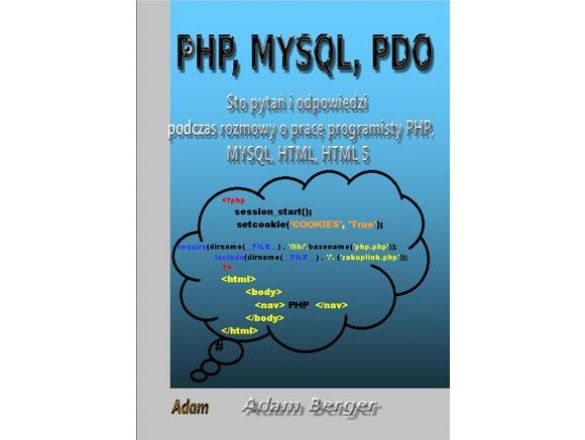 Książka programowanie php, mysql, pdo, html