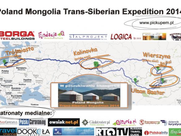 Poland Mongolia Trans-Siberian Expedition 2014