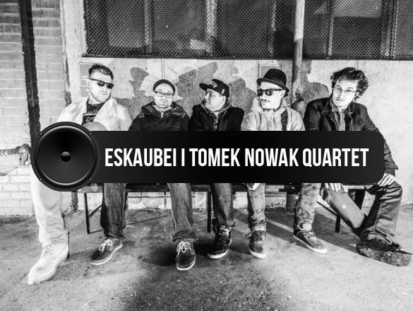 Eskaubei i Tomek Nowak Quartet - nagranie albumu polskie indiegogo