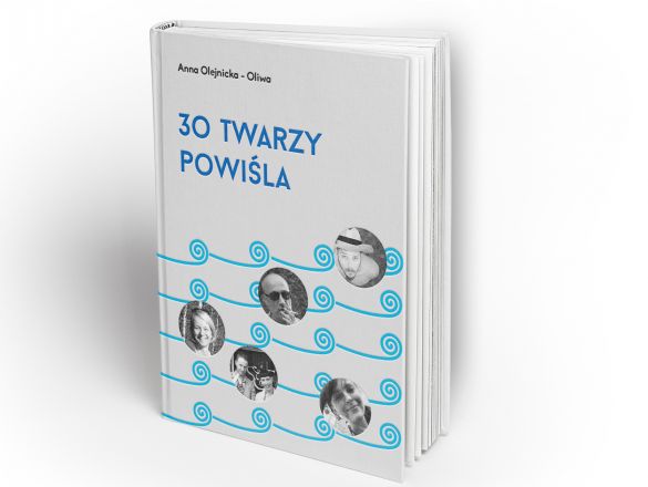 Książka 30 Twarzy Powiśla polskie indiegogo