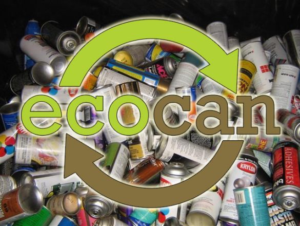 Ekologiczny recykling aerozoli  Fundacja Eco Can ciekawe pomysły