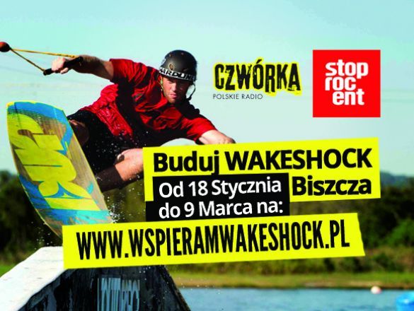 WakeShock Biszcza - Budowa bazy wakeboardowej polski kickstarter