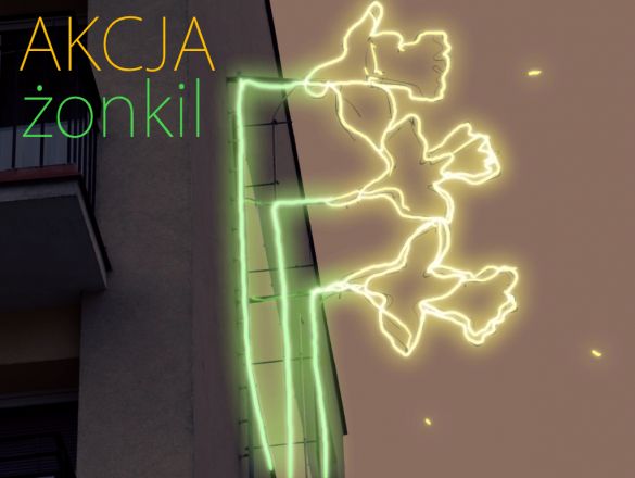 Ratujemy białostocki neon ŻONKIL / kwiatek ma zaświecić crowdfunding