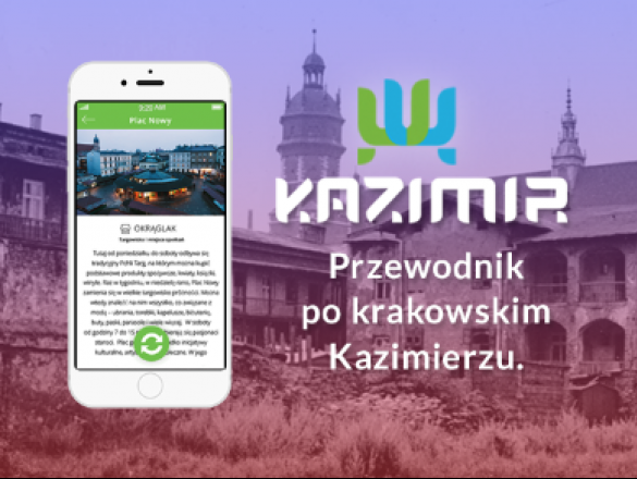 Aplikacja po Kazimierzu – dawnej żydowskiej dzielnicy...