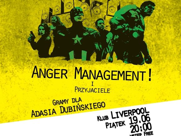 Koncert Anger Management dla Adasia Dubińskiego ciekawe pomysły
