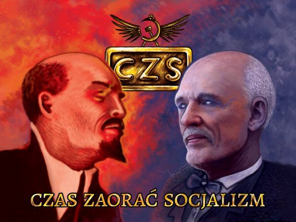 Czas Zaorać Socjalizm - kolekcjonerska gra karciana polski kickstarter