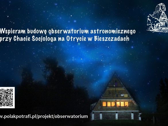 Obserwatorium astronomiczne w Bieszczadach finansowanie społecznościowe