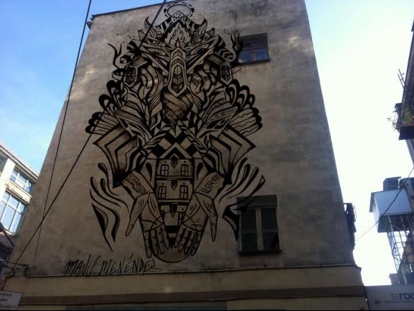 Mural Manú Menéndeza we Wrocławiu finansowanie społecznościowe