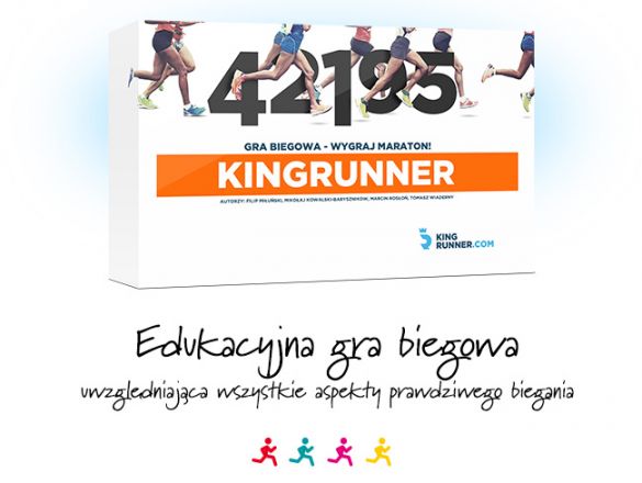 Karciano-planszowa gra biegowa KINGRUNNER crowdsourcing