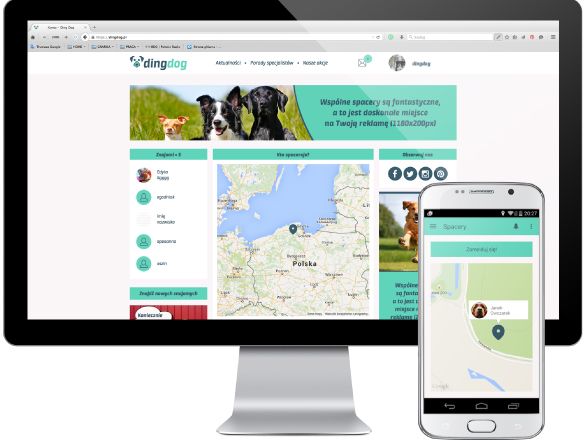 DingDog - aplikacja, która uszczęśliwi Twojego psa! crowdsourcing