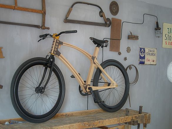 Woodu Bike - rower z drewna finansowanie społecznościowe