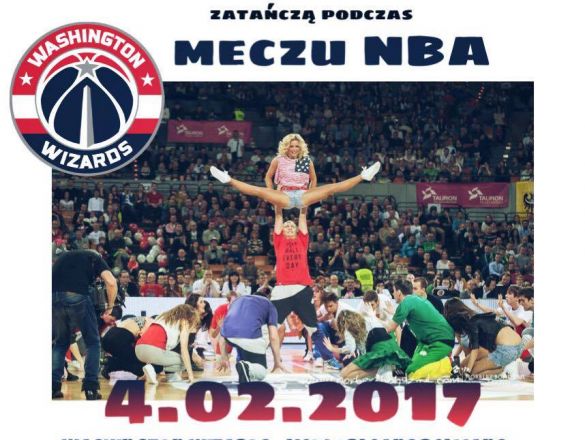 Polskie Cheerleaderki na meczu NBA crowdsourcing