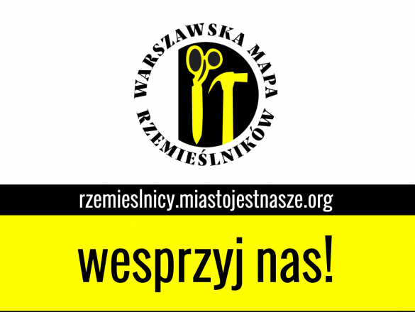 Mapa Warszawskich Rzemieślników polski kickstarter