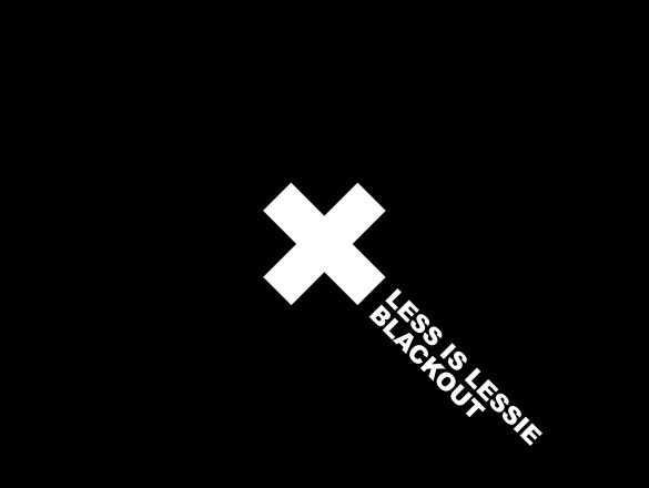 Less Is Lessie - wydanie singla Blackout crowdsourcing