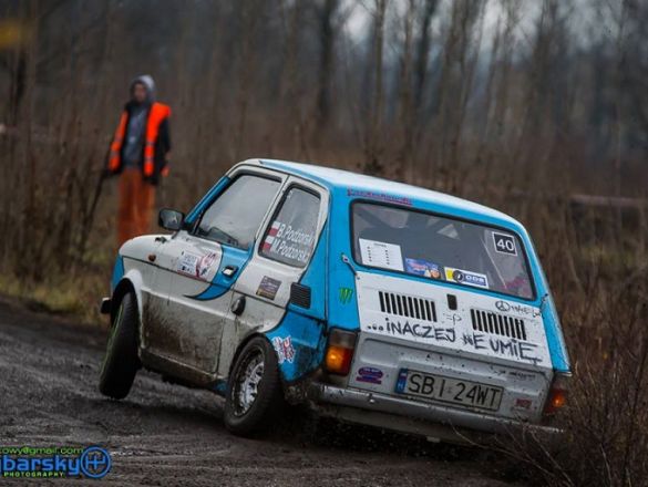 Rajdowe Emocje do Pełna Podżorscy126p Rally Team polski kickstarter