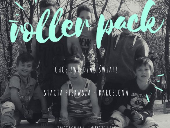 Roller Pack chce zwiedzać świat