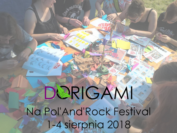 Złóżmy to razem – warsztaty origami na Pol’and’Rock polskie indiegogo