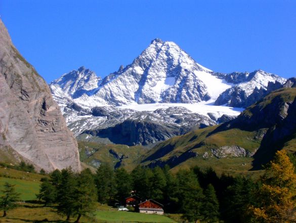 Próba wbiegu na najwyższy szczyt Austrii Grossglockner.
