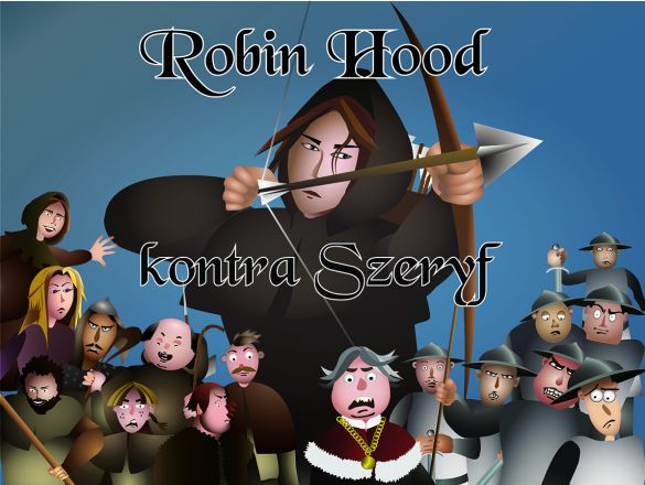 Robin Hood kontra Szeryf - gra karciana finansowanie społecznościowe