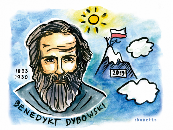 Pik Dybowskiego - szczyt gór momskich pierwszy raz zimą