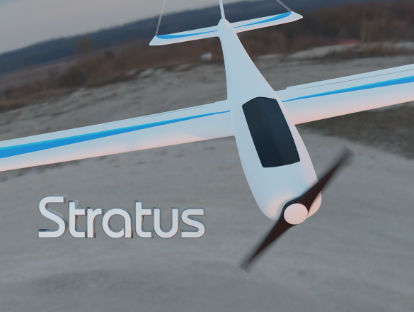 Uczniowski Samolot 'Stratus' finansowanie społecznościowe