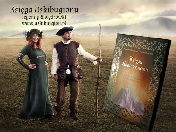 'Księga Askiburgionu' - Sudeckie legendy i wędrówki polski kickstarter