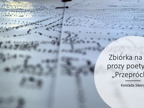 Zbiórka na tom poetycki Przeprócha polski kickstarter