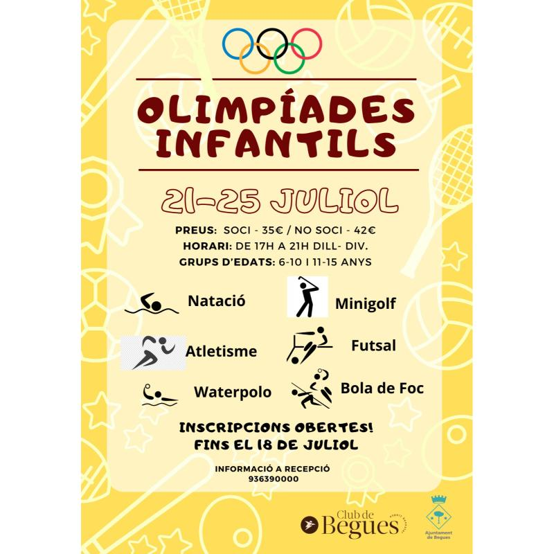 OLIMPÍADES INFANTILS 2025